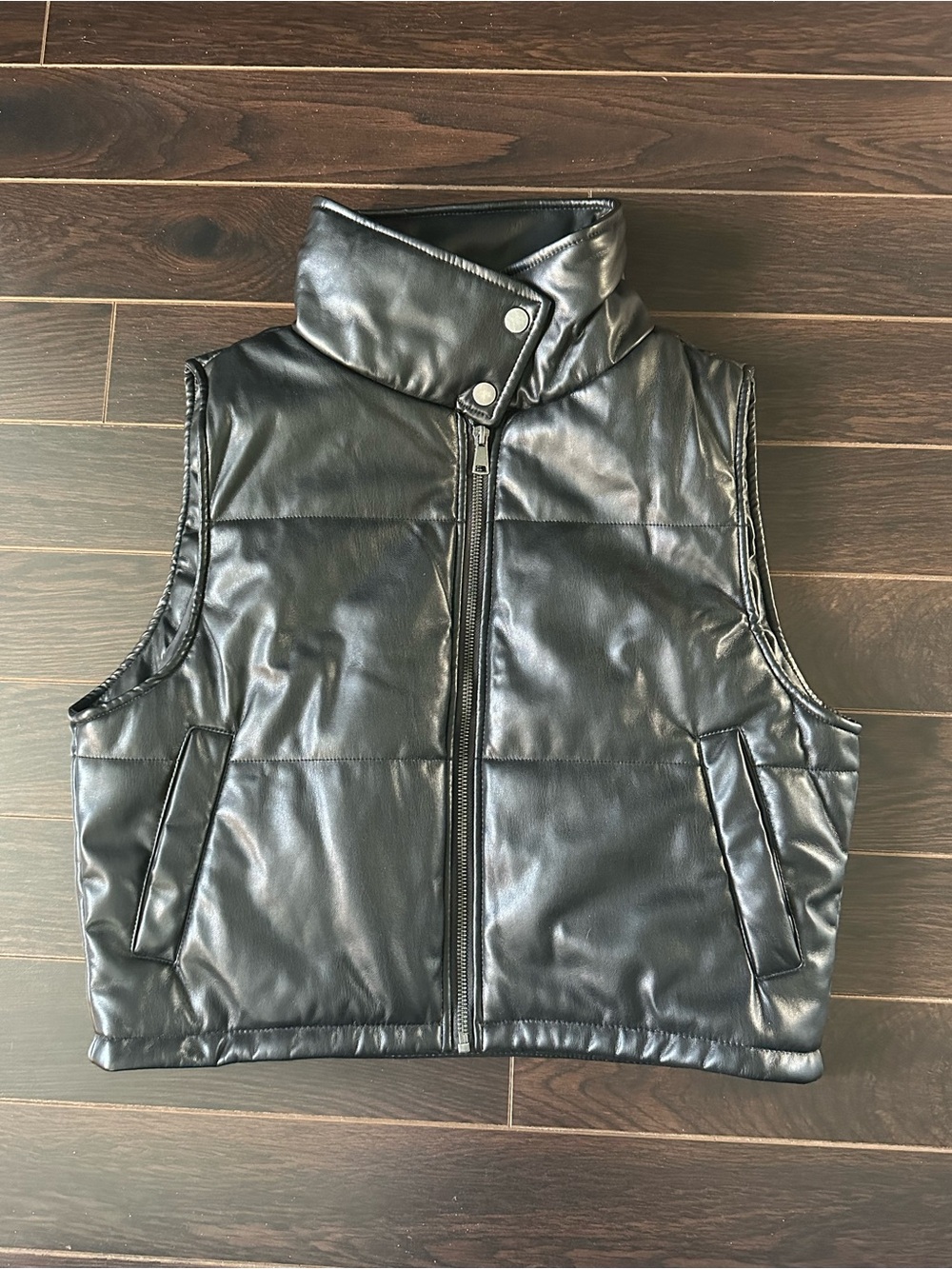 Anthropologie Leather Vest